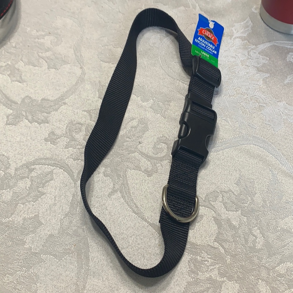 Great Choice Adjustable Nylon Collar Size L
